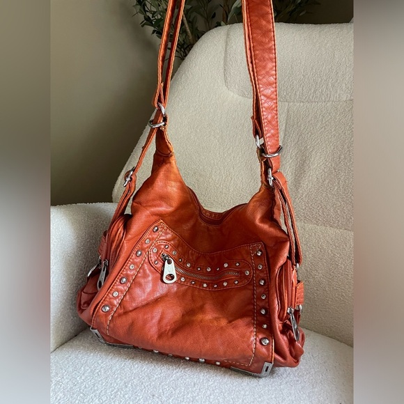 Y2K Orange Bag NWOT - Picture 3 of 8